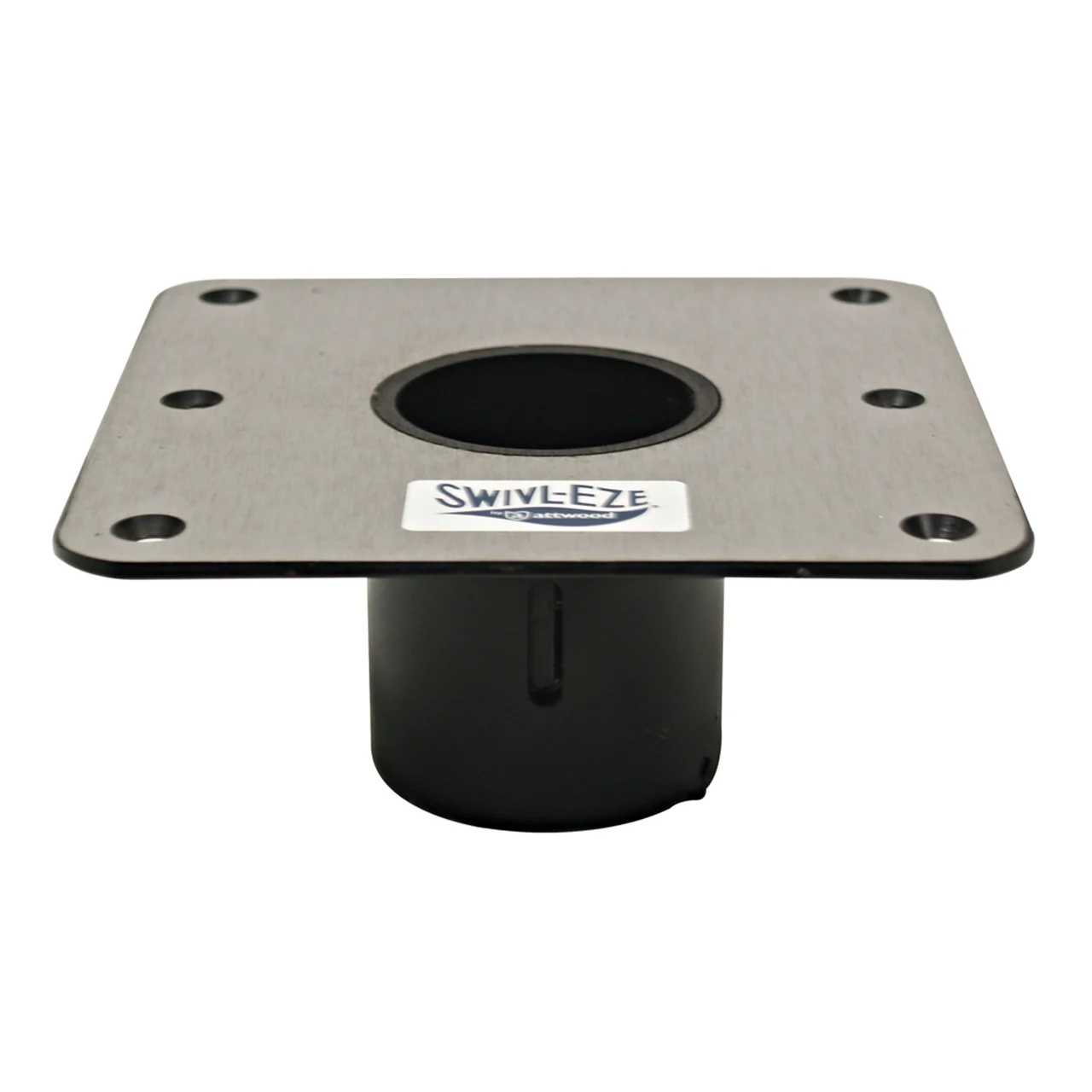 Attwood 238333-1 238 Series Stainless Steel Socket Base - 7" Square - 238333-1