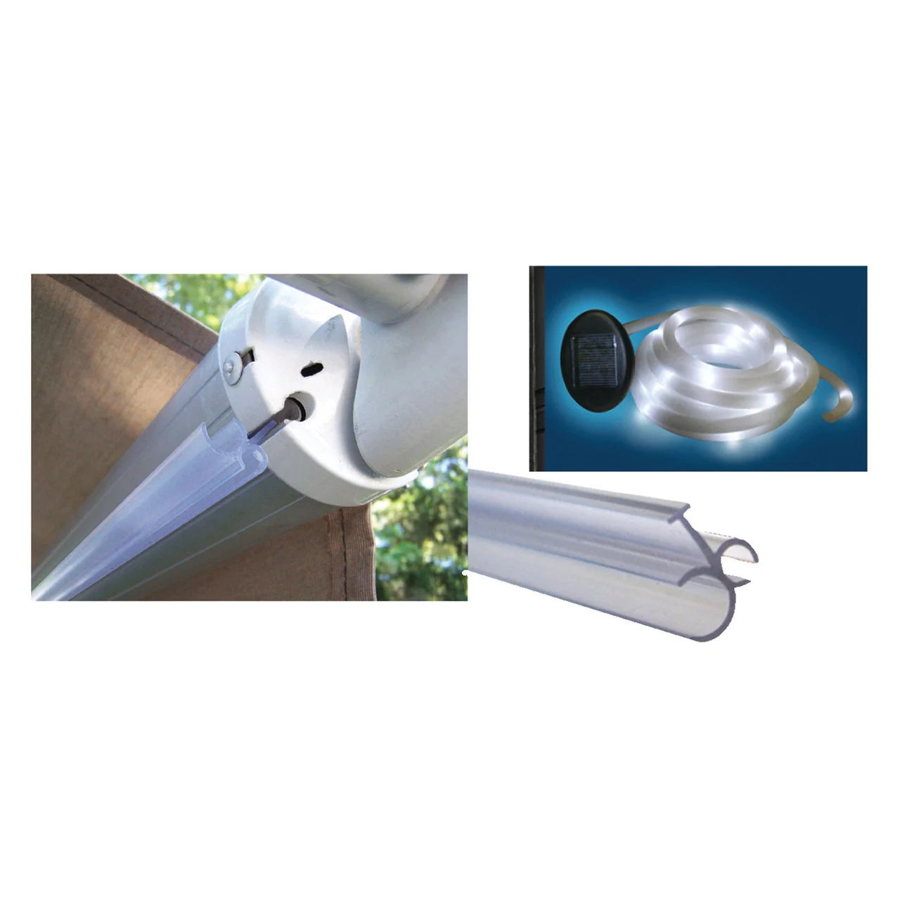 Valterra A30-0900 Solar Rope Lights with Traks - 18' - A30-0900