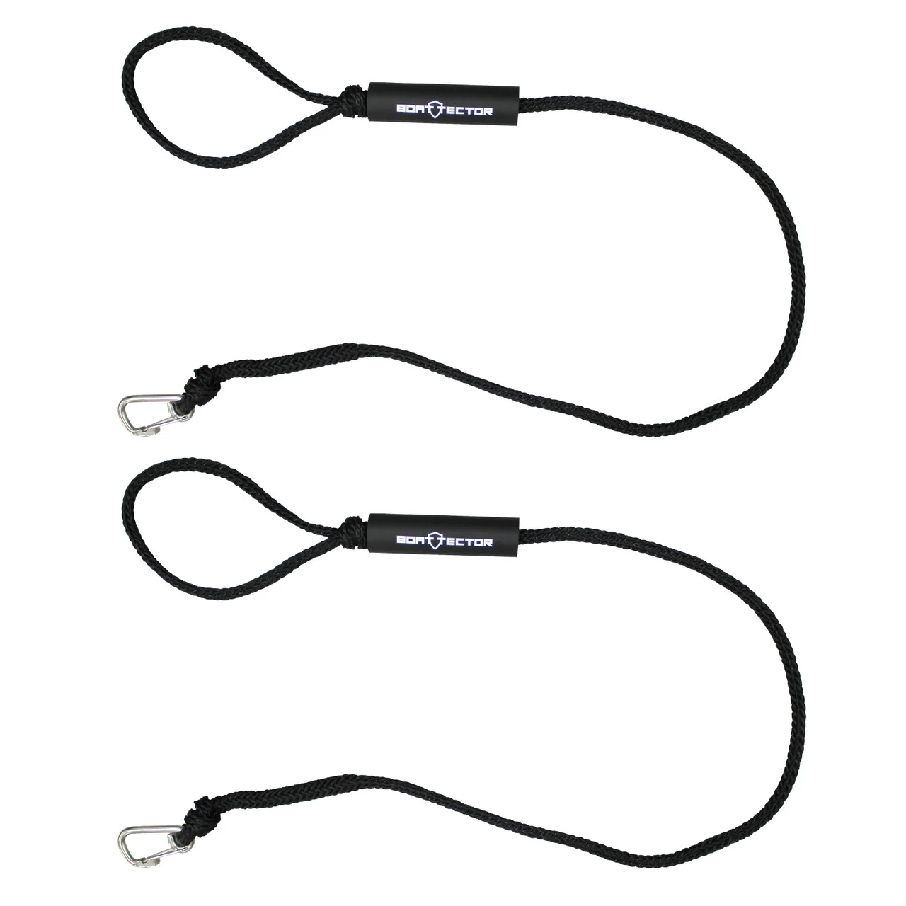Extreme Max 3006.3116 BoatTector PWC Dock Line Value 2-Pack - 5', Black - 3006.3116
