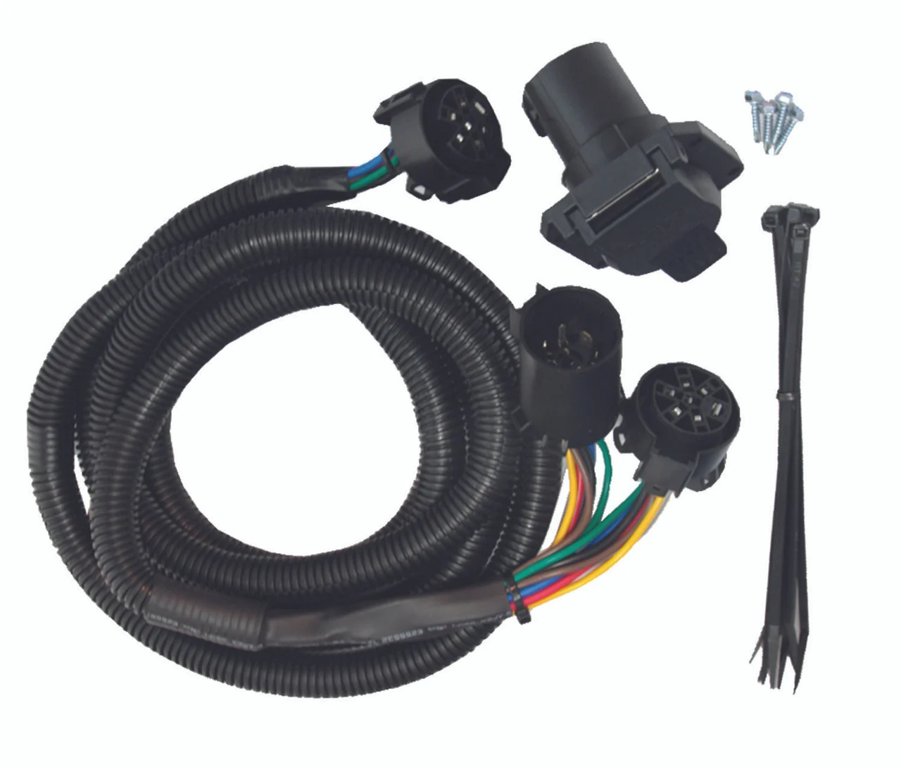 Valterra A10-7007 Mighty Cord Universal 5th Wheel Gooseneck Harness - 7' - A10-7007