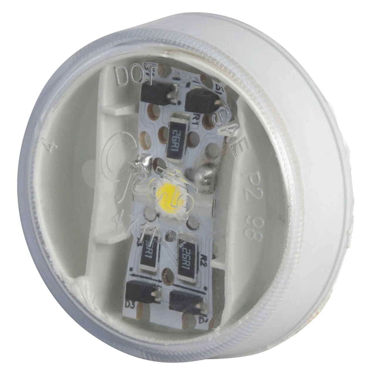 Grote 60561 Led Interior Courtesy Light - 2", 9-32v, White - 60561