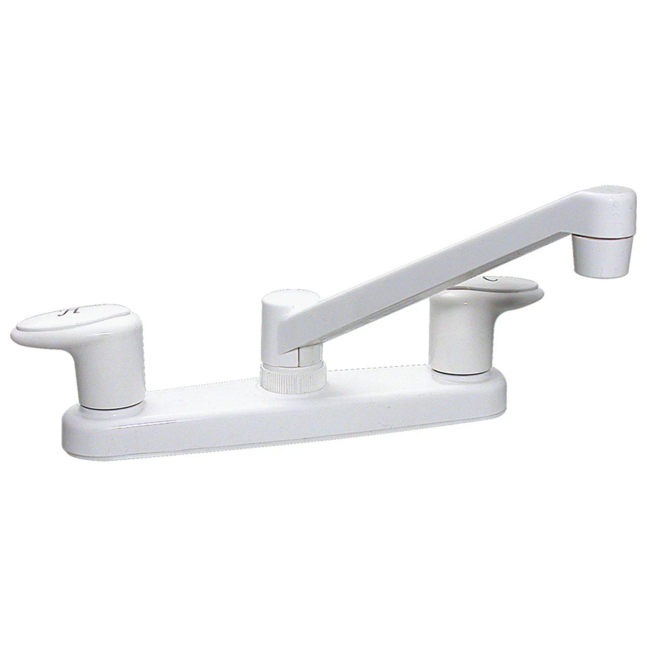 Phoenix Faucets PF221201 Catalina Two-Handle 8" Kitchen Faucet with 8" Standard Spout - White - PF221201