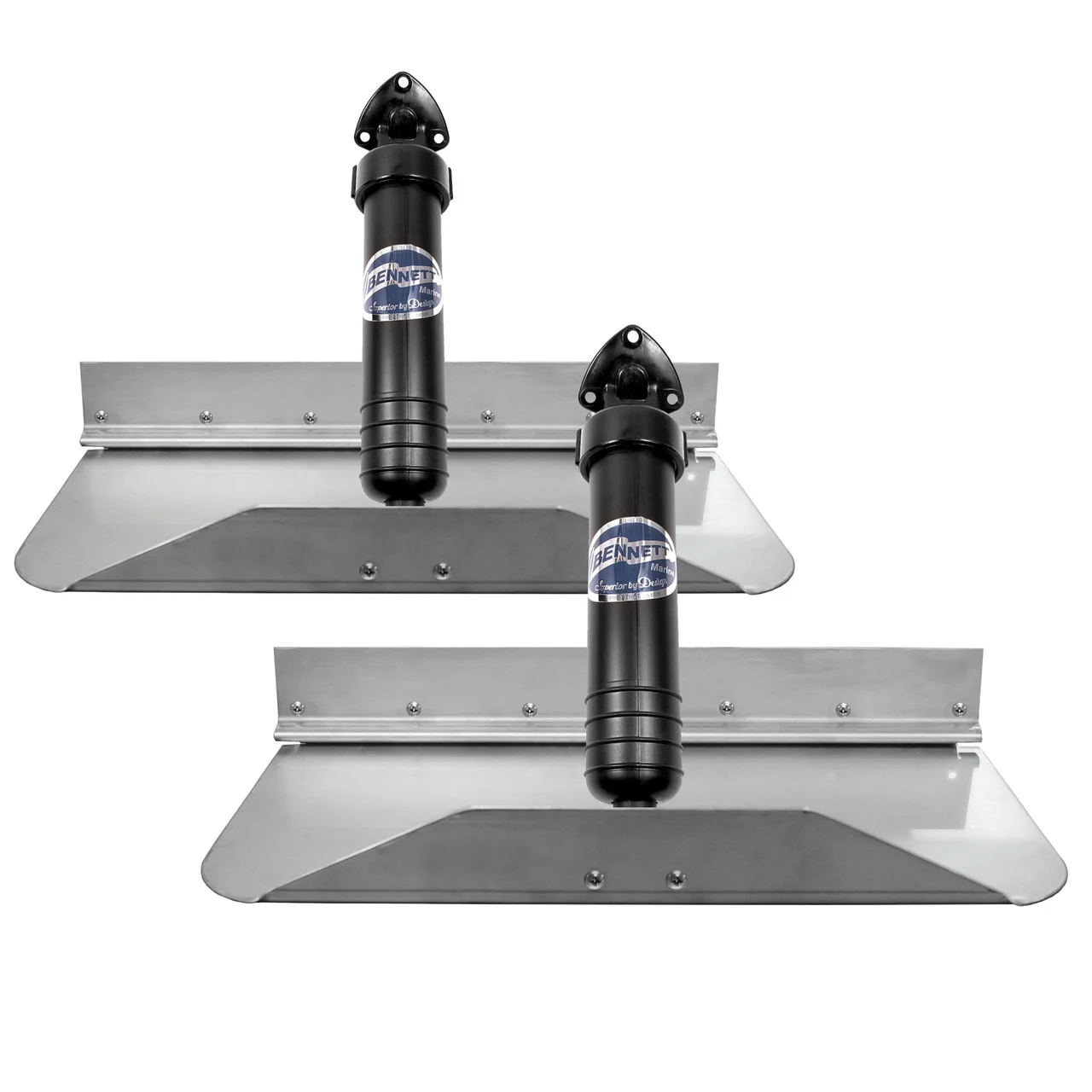 Bennett 189 Hydraulic Trim Tab Set without Controls - 18" x 9" - 6BT-50001-82-00