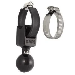 Ram Mount 1.5" Ball Base W/Strap 0.5" - 2" Diameter