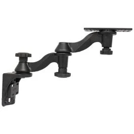 Ram Mount Vertical Double 6" Swing Arms W/6.25" X 2" Rectangle Base & Vertical Mounting Base