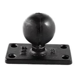 Ram Mount 1.5" X 3" Rectangle Base W/1.5" Ball