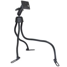 Ram Mount Pod Iii Universal No-Drill Mount W/Double Socket Arm, 2.5" Round Base & 3.625" Square Base