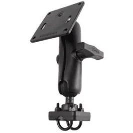 Ram Mount 1.5" Rail Mount W/Double U-Bolt Bases & 3.625" Square Base