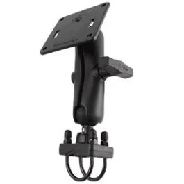 Ram Mount 1.5" Rail Mount W/Double U-Bolt Base & 3.625" Square Base (Vesa 75mm X 75mm Hole Pattern)