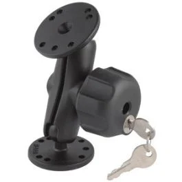 Ram Mount Locking Double Socket Arm W/2/2.5" Bases