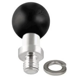 Ram Mount 1" Ball Connected To 3/8"-16 Threaded Post
