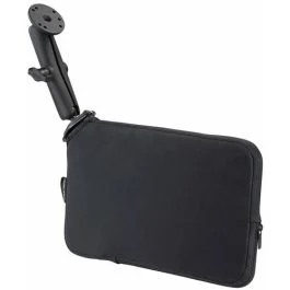 Ram Mount Seat Tough-Wedge W/Long Double Socket Arm & Round Base