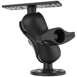 Ram Mount Universal D Size Ball Mount With Short Arm For 9"-12" Fishfinders And Chartplotters