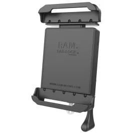 Ram Mount Tab-Lock Locking Cradle F/8" Tablets - Samsung Galaxy Tab 4 8.0 & Tab S 8.4 W/Otterbox Defender Case