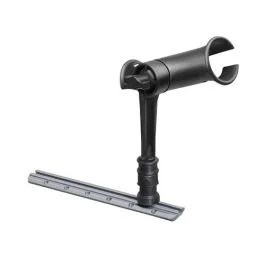 Ram Mount Ram Tube Jr. Rod Holder W/ 6" Post & Adapt-A-Post Track Mounting Base