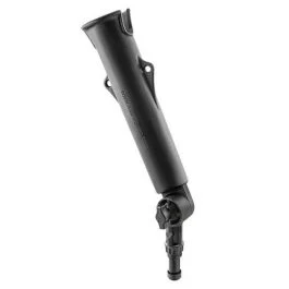 Ram Mount Tough-Tube Fishing Rod Holder W/3" Long Ratchet Spline Post Arm