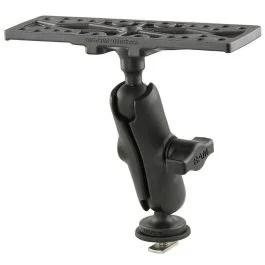 Ram Mount Ram Composite 1" Ball Mount With 6.25" X 2" Rectangular Plate & Track Ball Base
