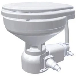 Raritan Sea Era Toilet - Household Style - Remote Intake Pump - Straight & 90 Degree Discharge - Smart Toilet Control - 12v