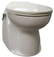 Raritan Atlantes Freedom W/Vortex-Vac - Household Style - White - Freshwater Solenoid - Smart Toilet Control - 12v