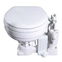 Raritan Ph Powerflush Electric/Manual Toilet - Household Size - 12v - White
