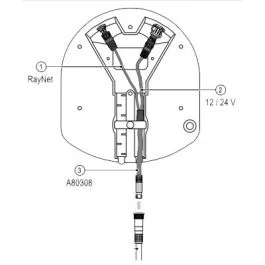 Raymarine Quantum Adapter Cable