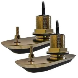 Raymarine Rv-212 Realvision 3d Bronze Thru-Hull Transducer Pair Pack - 12 Degree - 8m Cable & Y-Cable