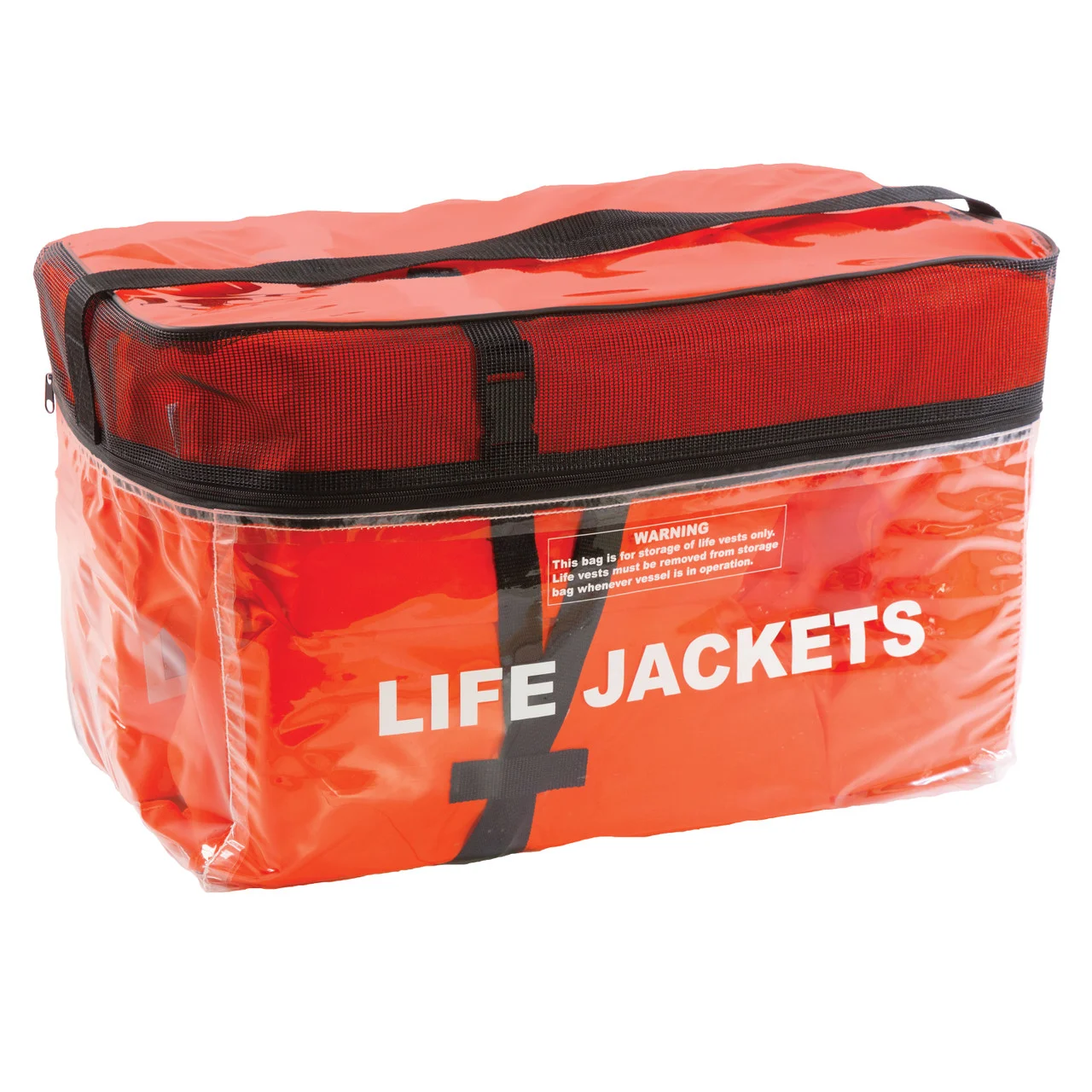 Airhead 10000-25-A-OR Type II Life Vest with Storage Bag - Pack of 4 - 10000-25-A-OR
