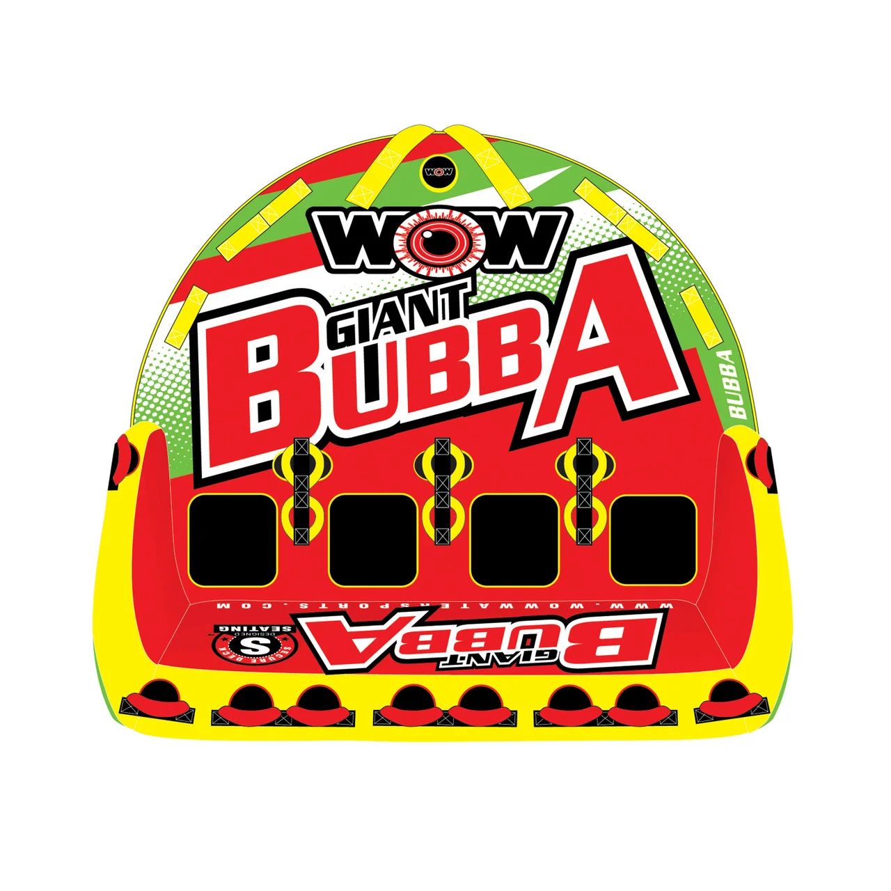 Wow Watersports 17-1070 Bubba Series Towables - Giant Bubba, 4 Rider - 17-1070