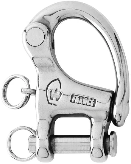 HR snap shackle with clevis pin - Length: 70 mm