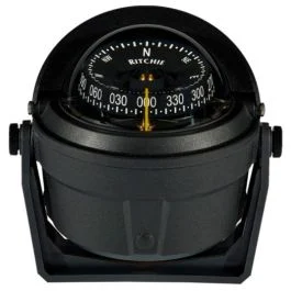 Ritchie B-81-Wm Voyager Bracket Mount Compass - Wheelmark Approved F/Lifeboat & Rescue Boat Use