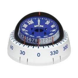 Ritchie Xp-98w X-Port Tactician Compass - Surface Mount - White