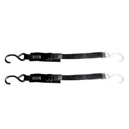 Rod Saver Stainless Steel Quick Release Transom Tie-Down - 1" X 2' - Pair