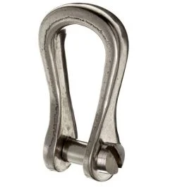 Ronstan Narrow Slotted Pin Shackle - 3/16" Pin - 13/32"L X 5/16"W