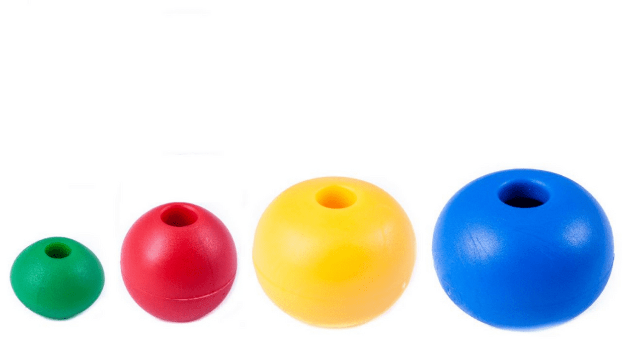 Sea Sure 32mm Parrel Bead - Yellow
