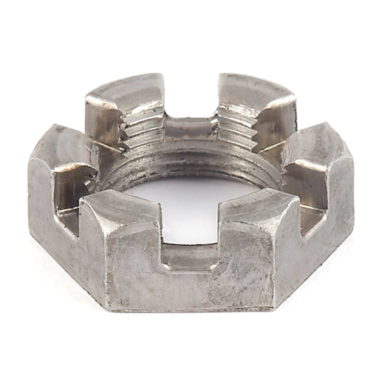 AP Products 014-122081 6 Slot Spindle Nut, 1 in. - 14 UNS - 5 Pack - 014-122081