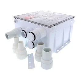 Rule Shower Drain Box W/1100 Gph Pump - 24v