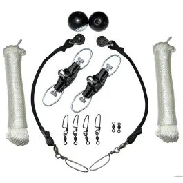 Rupp Top Gun Single Rigging Kit W/Nok-Outs F/Riggers Up To 23'