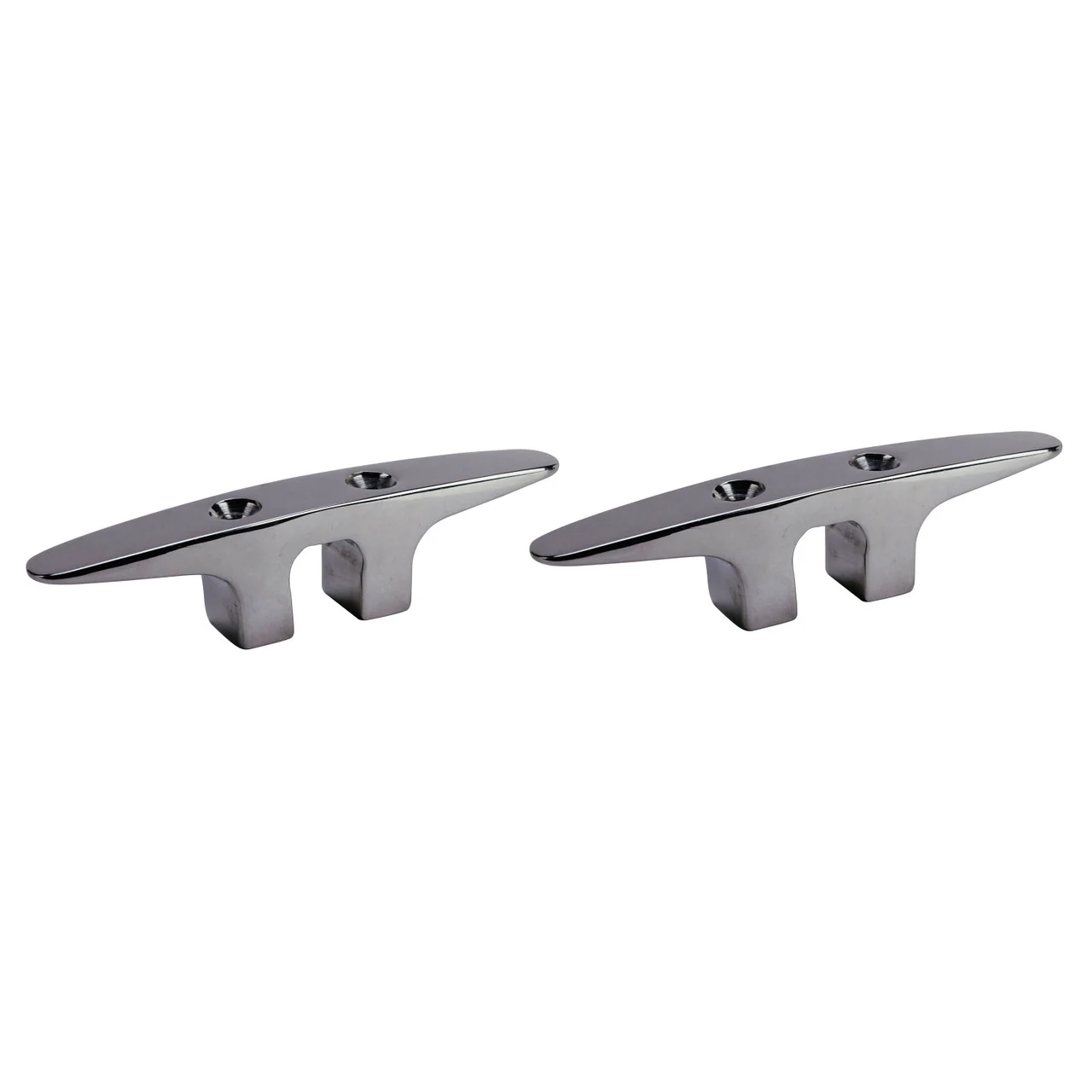 Extreme Max 3006.6759.2 Soft Point Stainless Steel Dock Cleat - 4.5, Value 2-Pack - 3006.6759.2