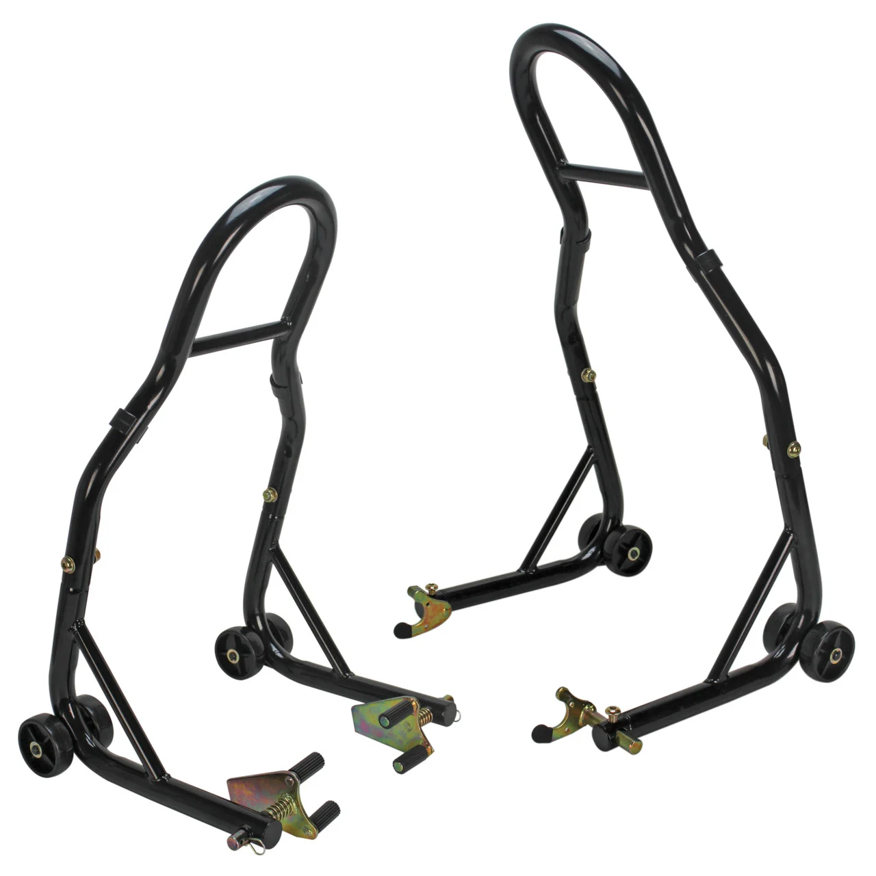 Extreme Max 5600.3211 Sport Bike Motorcycle Front & Rear Spool-Style Lift Stand - Fits Most Yamaha, Honda, Kawasaki, Suzuki, Ducati, BMW - 5600.3211