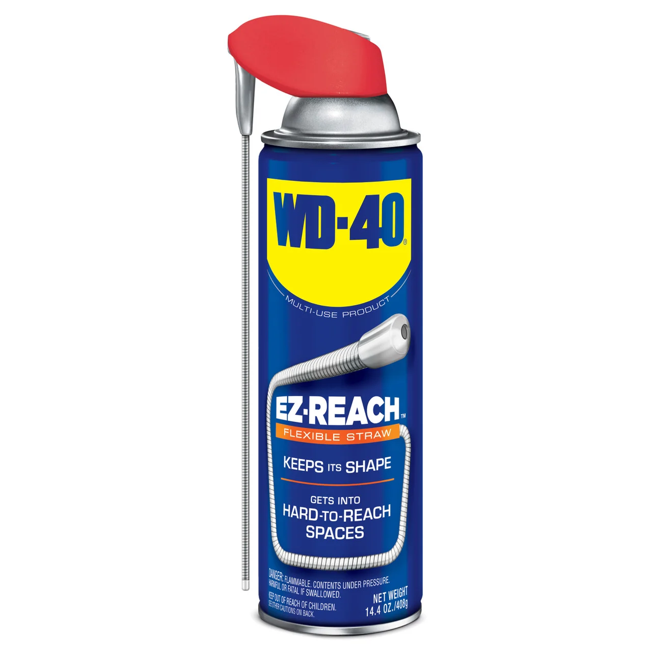 WD40 Company 490194 Multi-Use Lubricant Penetrant EZ Reach Spray - 15 oz. - 490194