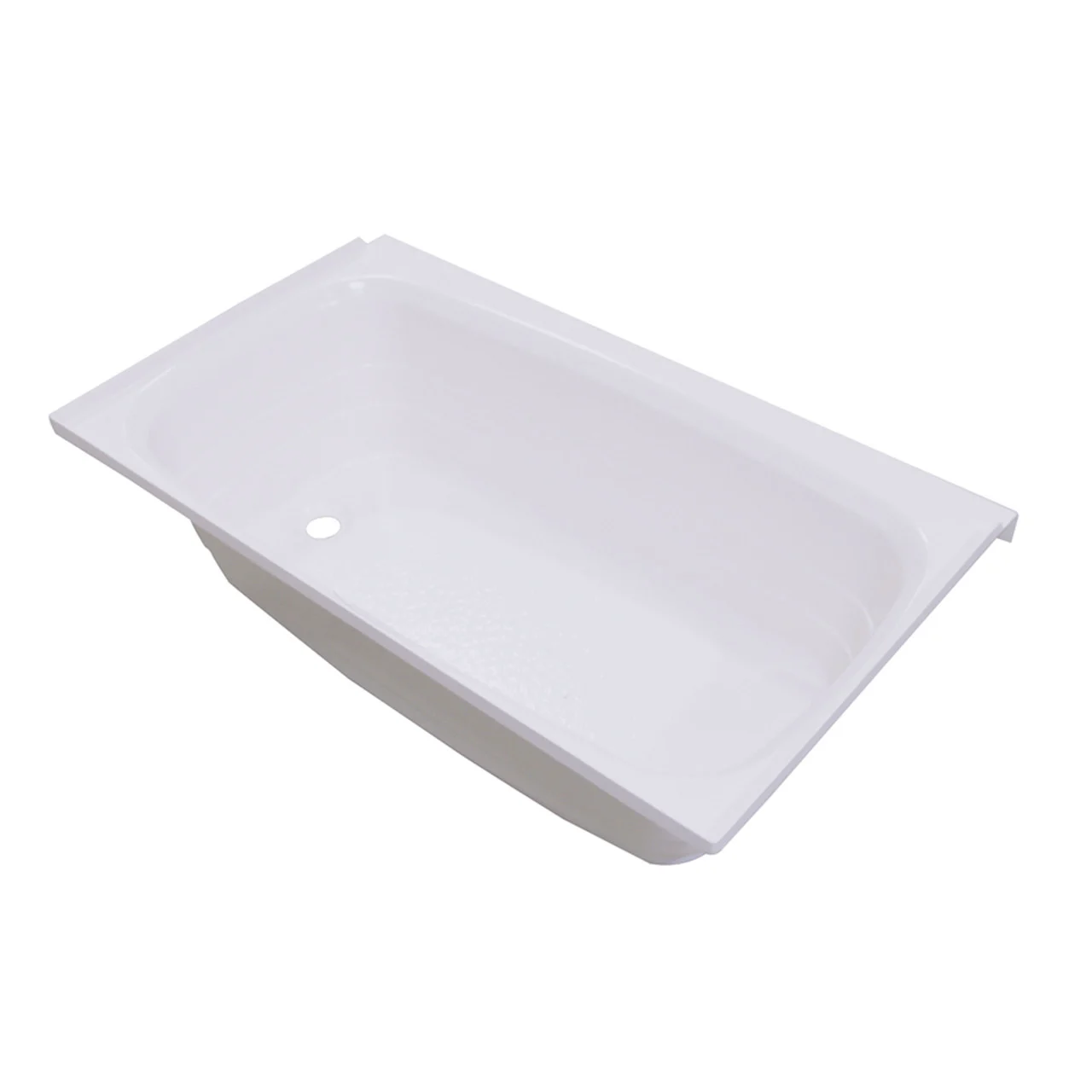 Better Bath 209681 ABS RV Full Tub, White - LH Drain, 24" x 46" - 209681