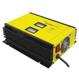 Samlex 50a Battery Charger - 12v - 2-Bank - 3-Stage W/Dip Switch & Lugs - Includes Temp Sensor