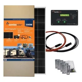 Samlex Srv-200-30a Solar Charging Kit 200w W/30a Charge Controller
