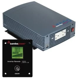 Samlex 1500w Pure Sine Wave Inverter - 12v W/Lcd Display Remote Control