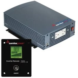 Samlex 2000w Pure Sine Wave Inverter - 12v W/Lcd Display Remote Control