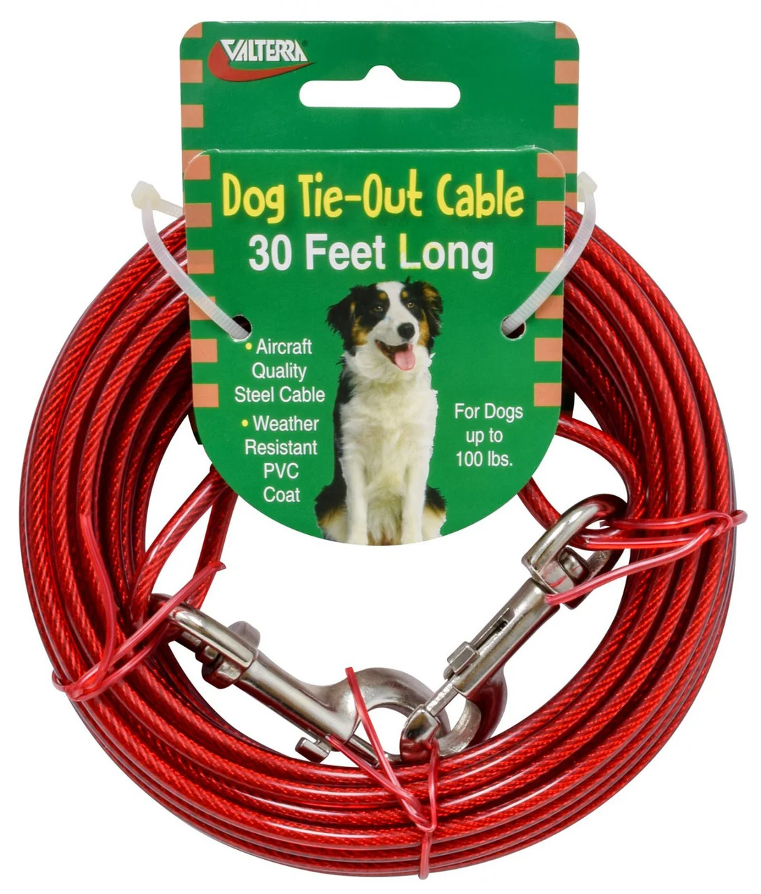 Valterra A10-2012VP Dog Tie-Out Cable - 30? - A10-2012VP