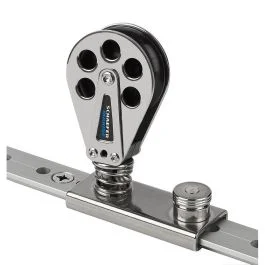 Schaefer Spring Loaded/Lined Slide/Stainless Steel F/1-1/4" T-Track