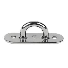 Schaefer Stainless Steel Welded Pad Eye - 3"L X 1"W