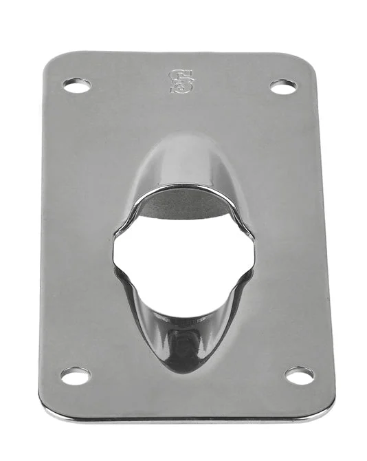 Schaefer Flat Exit Plate, up to 3/4" Line