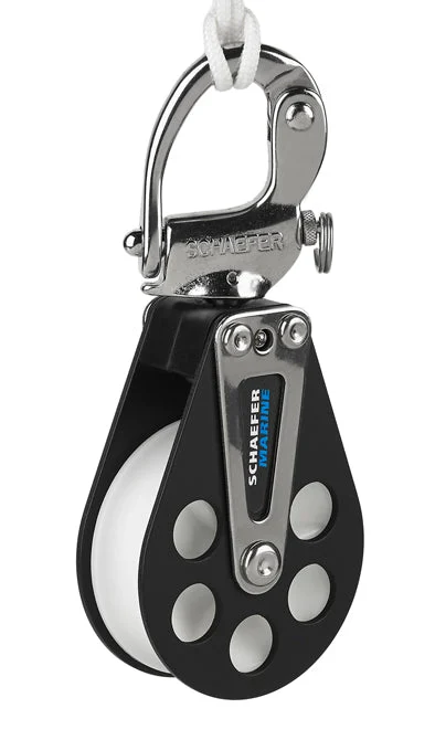 Schaefer Block, Single w/Snap Shackle
